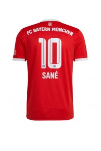 Bayern Munich Leroy Sane #10 Voetbaltruitje Thuis tenue 2022-23 Korte Mouw